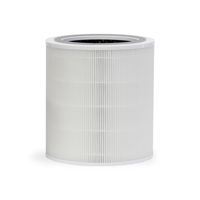 Puraclenz Core 750 HEPA air purifier filter replacement with activated carbon to capture dust, VOCs, and airborne pollutants.