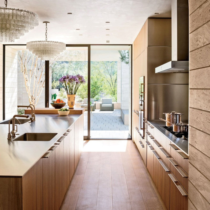 Modern lived in kitchen with natural light illustrating everyday home conditions where an air purifier for mold may be used
